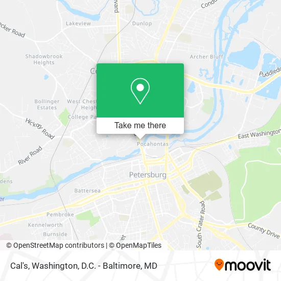 Cal's map