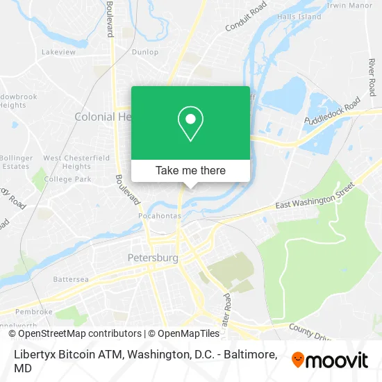 Libertyx Bitcoin ATM map