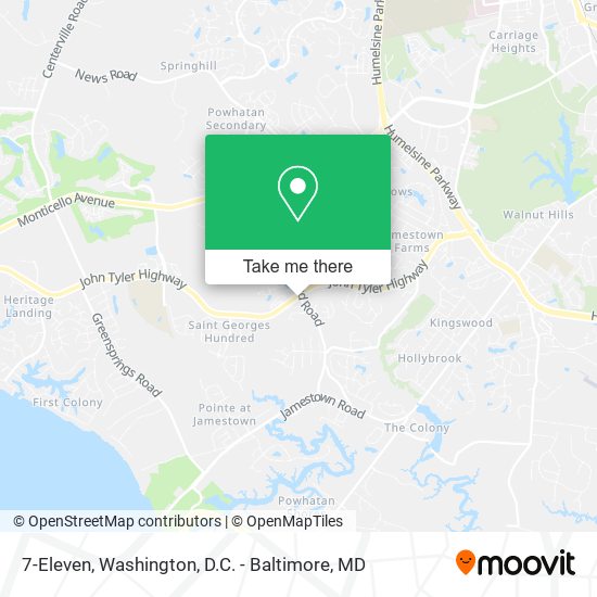Mapa de 7-Eleven