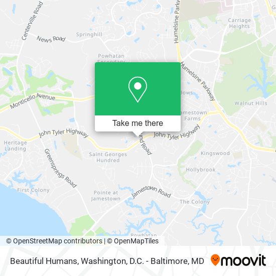 Beautiful Humans map