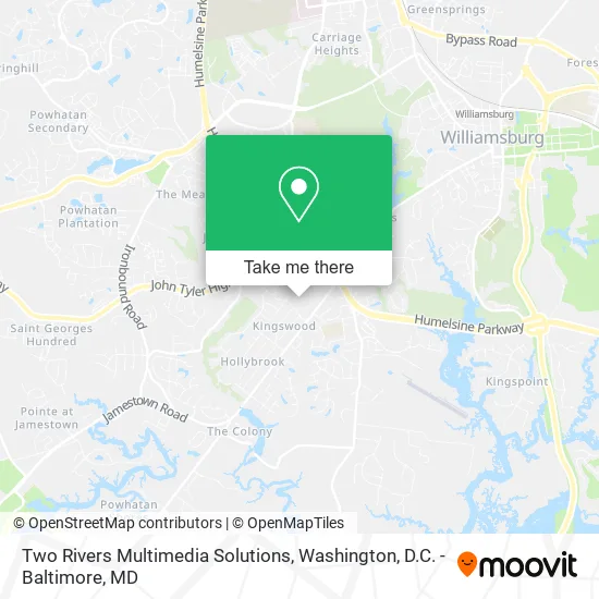 Two Rivers Multimedia Solutions map