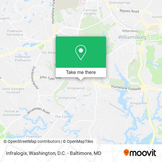 Infralogix map