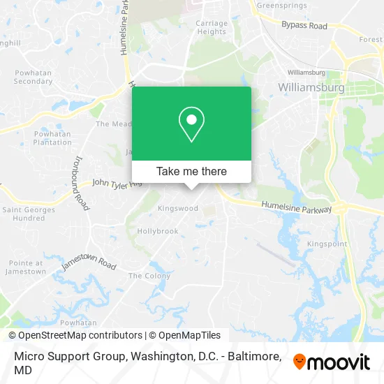 Micro Support Group map