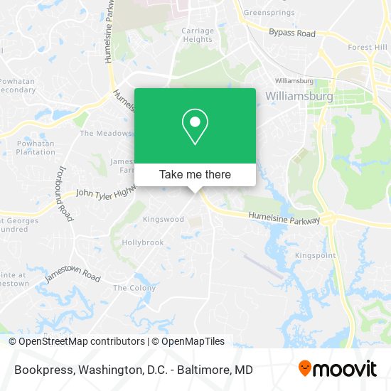 Bookpress map