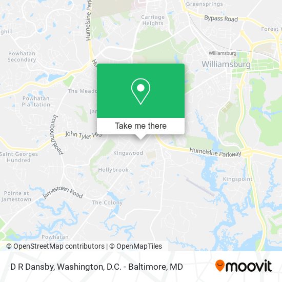 D R Dansby map