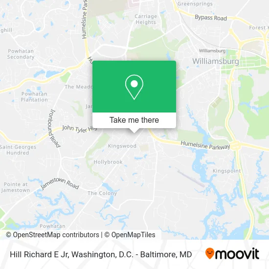 Hill Richard E Jr map