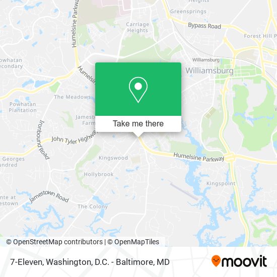 7-Eleven map