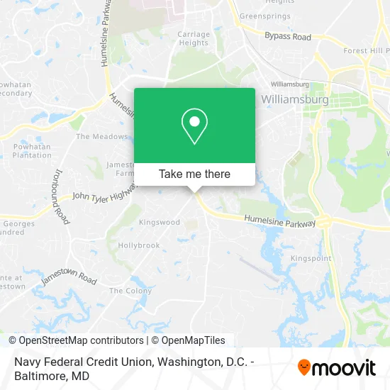 Navy Federal Credit Union map