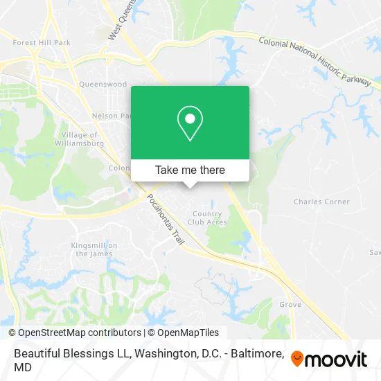 Beautiful Blessings LL map