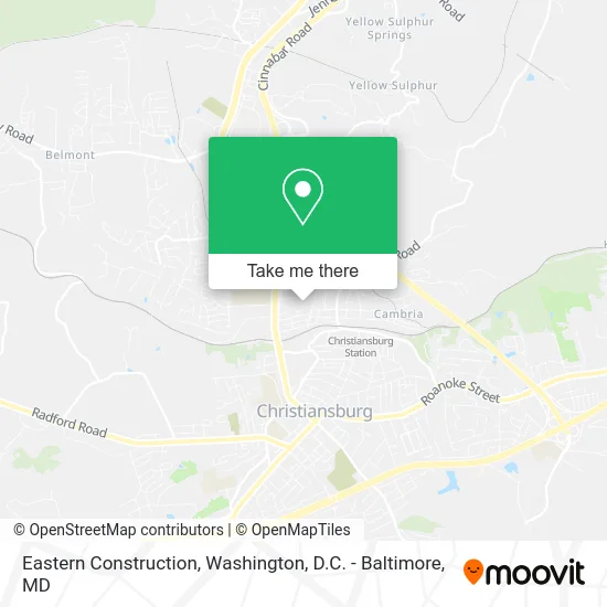 Eastern Construction map