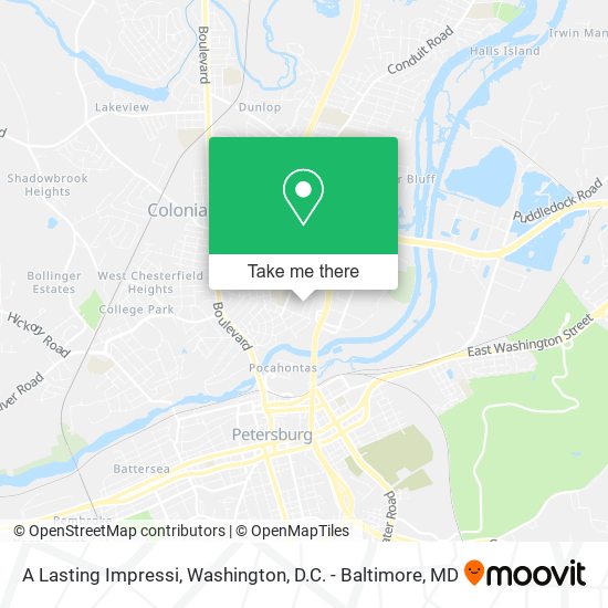 A Lasting Impressi map