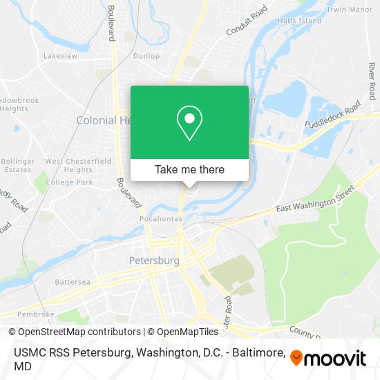USMC RSS Petersburg map