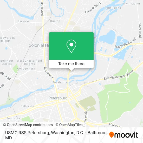 USMC RSS Petersburg map