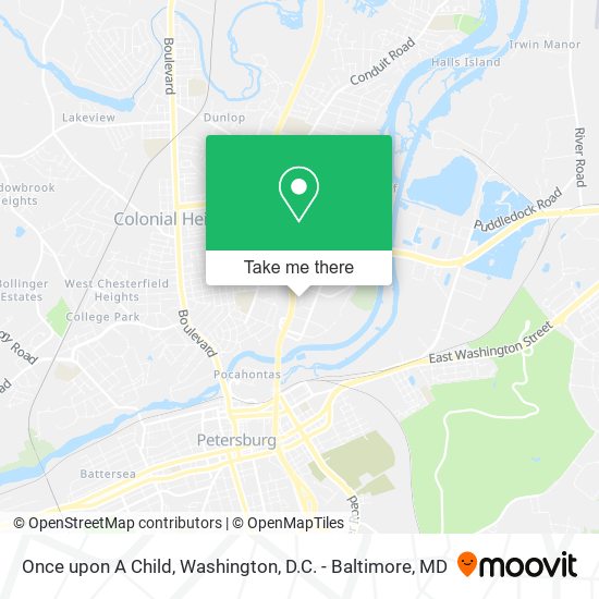 Once upon A Child map