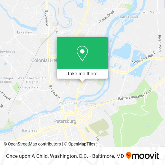 Once upon A Child map