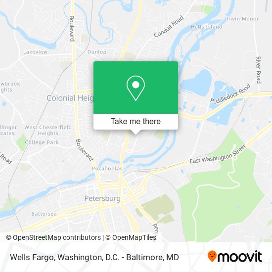 Wells Fargo map