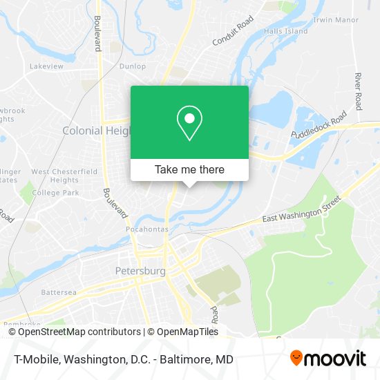 T-Mobile map