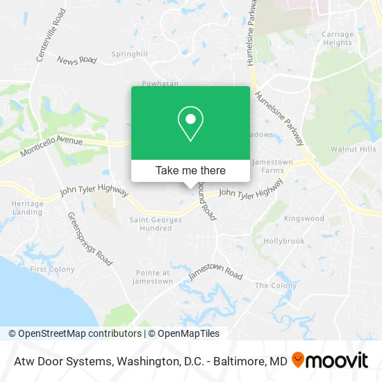 Atw Door Systems map