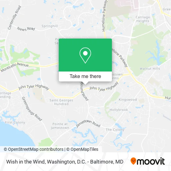 Wish in the Wind map