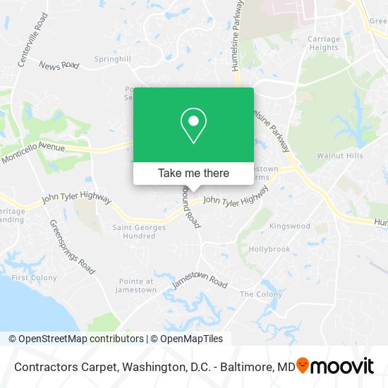 Contractors Carpet map