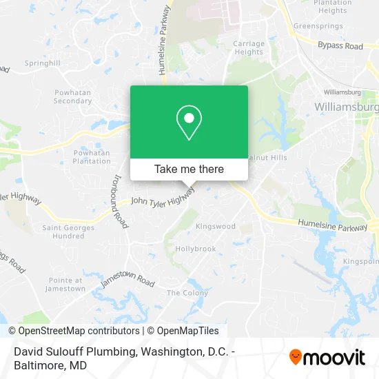 David Sulouff Plumbing map