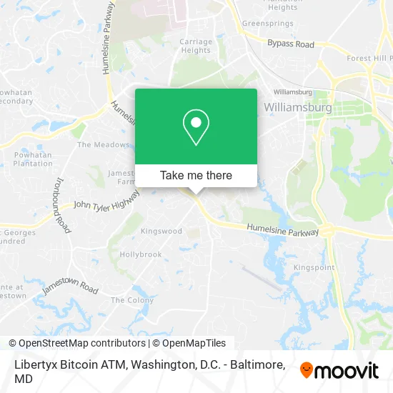 Libertyx Bitcoin ATM map