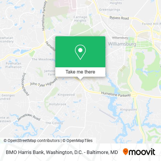 BMO Harris Bank map
