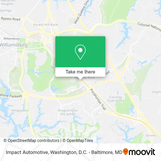 Impact Automotive map