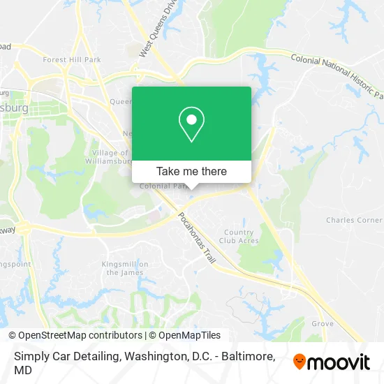 Simply Car Detailing map
