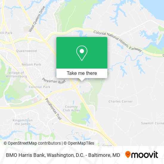 BMO Harris Bank map