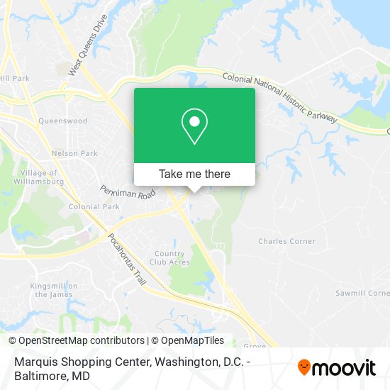 Marquis Shopping Center map