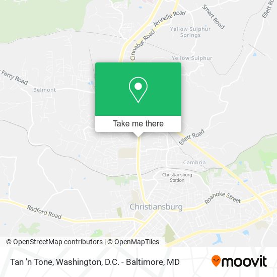 Tan 'n Tone map