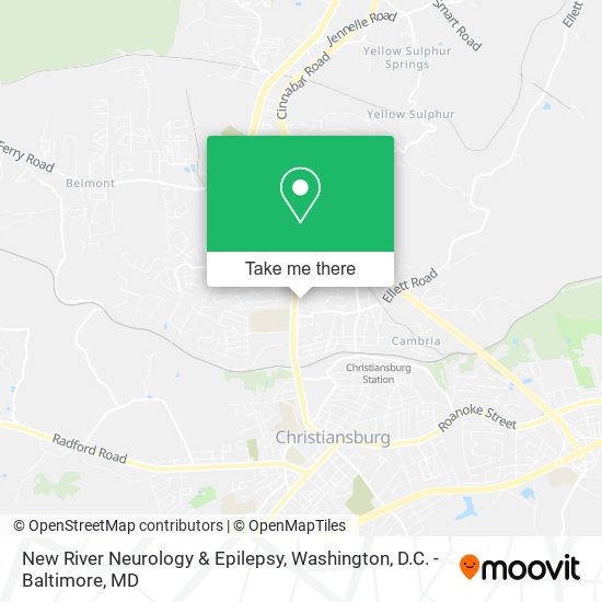 Mapa de New River Neurology & Epilepsy