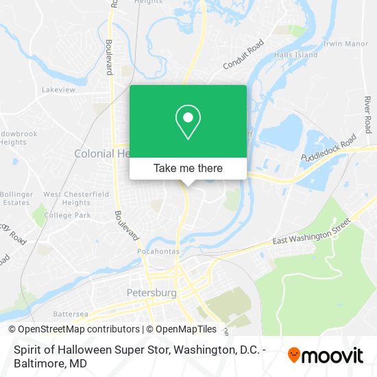 Spirit of Halloween Super Stor map