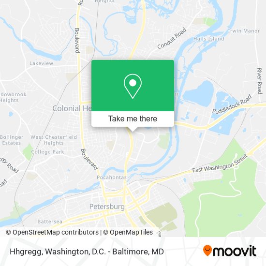 Mapa de Hhgregg