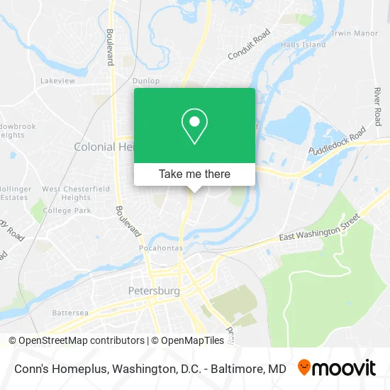 Conn's Homeplus map