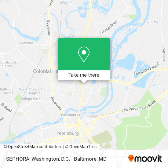 SEPHORA map
