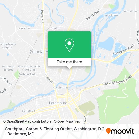 Southpark Carpet & Flooring Outlet map