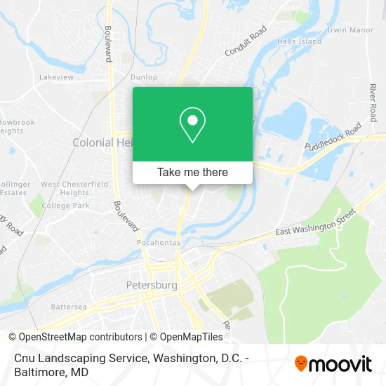 Cnu Landscaping Service map