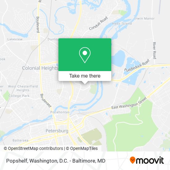 Popshelf map