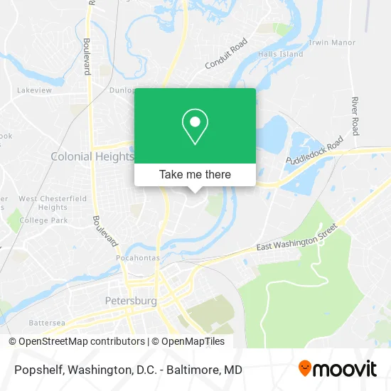 Popshelf map