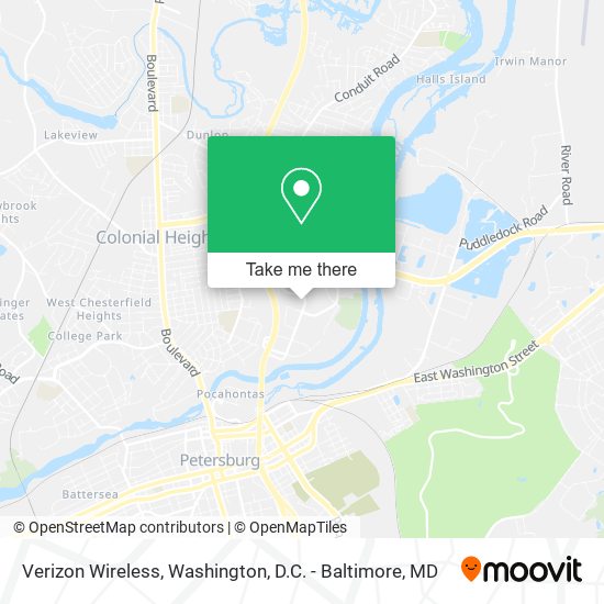 Verizon Wireless map