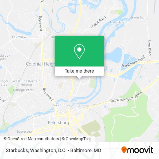 Starbucks map