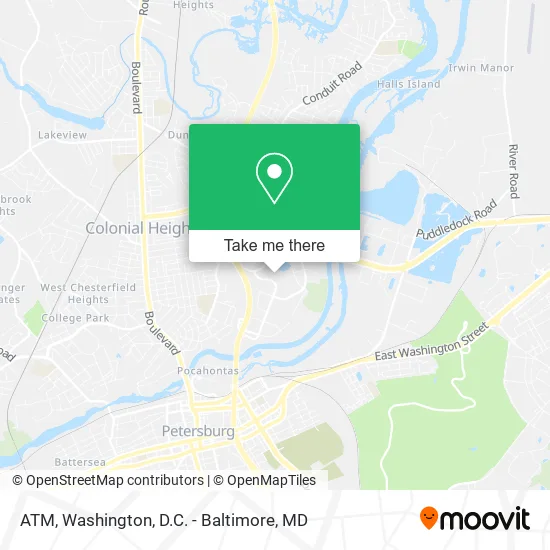 ATM map