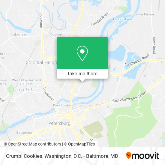 Crumbl Cookies map