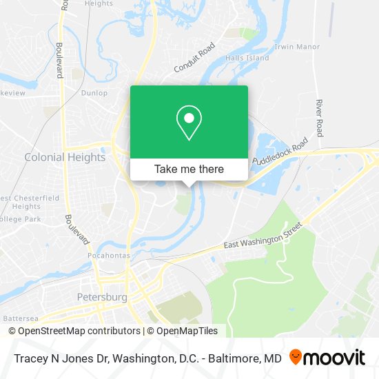 Mapa de Tracey N Jones Dr