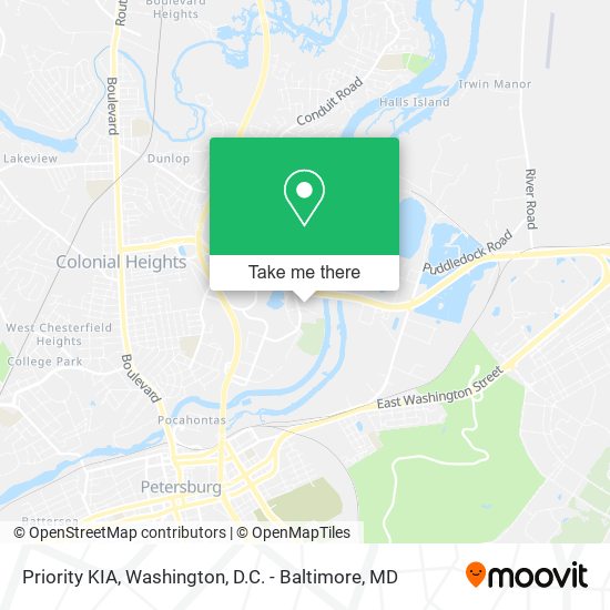 Priority KIA map