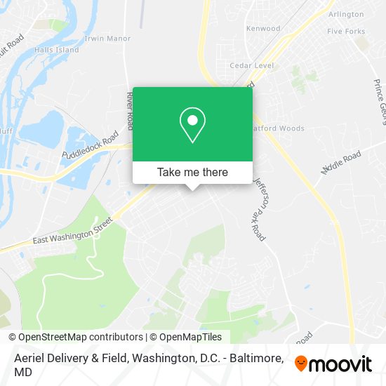 Aeriel Delivery & Field map