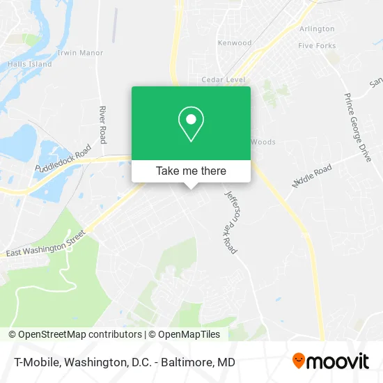 T-Mobile map