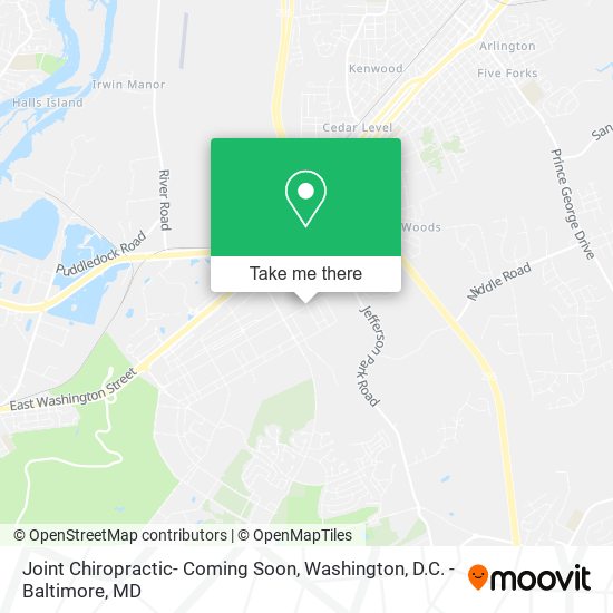 Joint Chiropractic- Coming Soon map